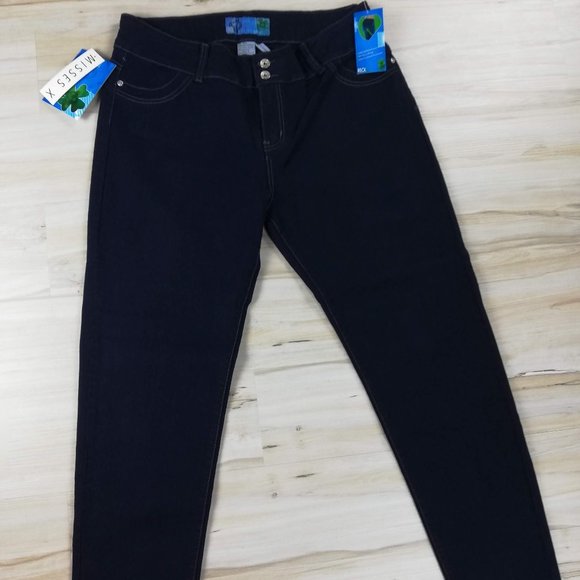 Jeans Denim Blue Straight Jean - Picture 2 of 7